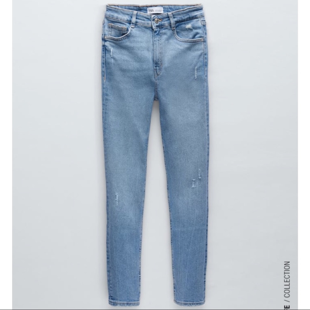 Zara Hi-Rise Skinny Jeans